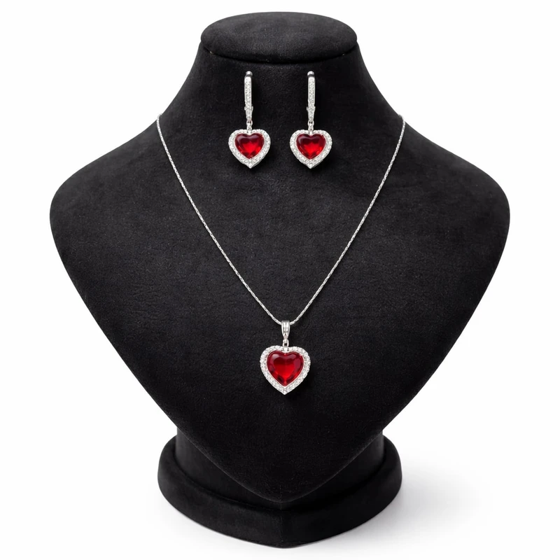 قلب قرمز
