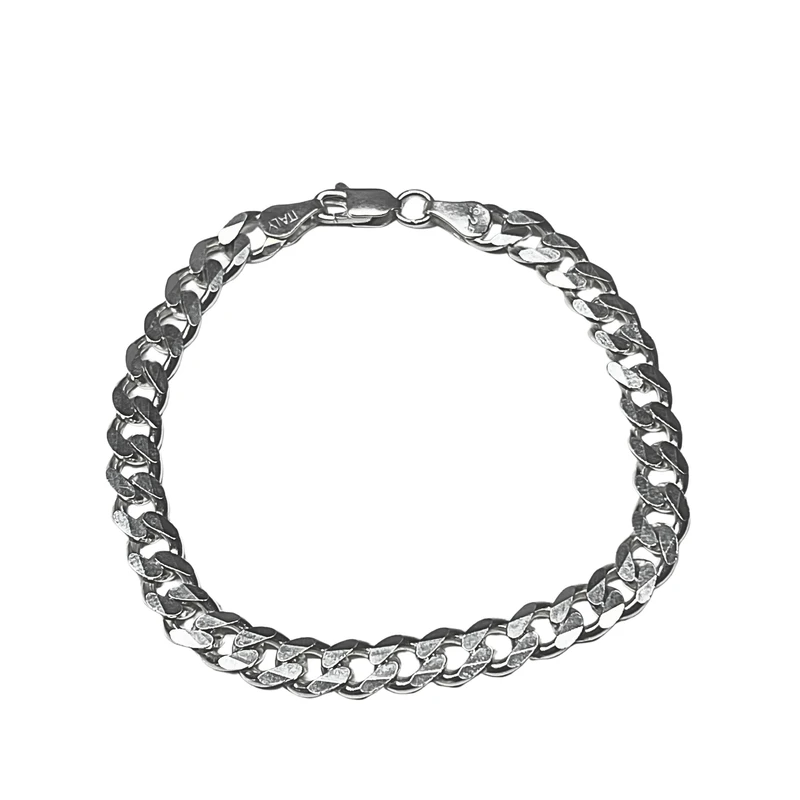 دستبند زنجیری نقره زنانه کارتیر نازک